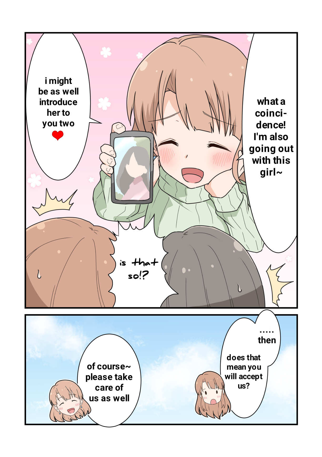 Heiwa Na Yuri Manga Series - Chapter 3: The Story Of Introducing Your Girlfriend To Your Mother But She Also Introducing Her Girlfriend To You As Well