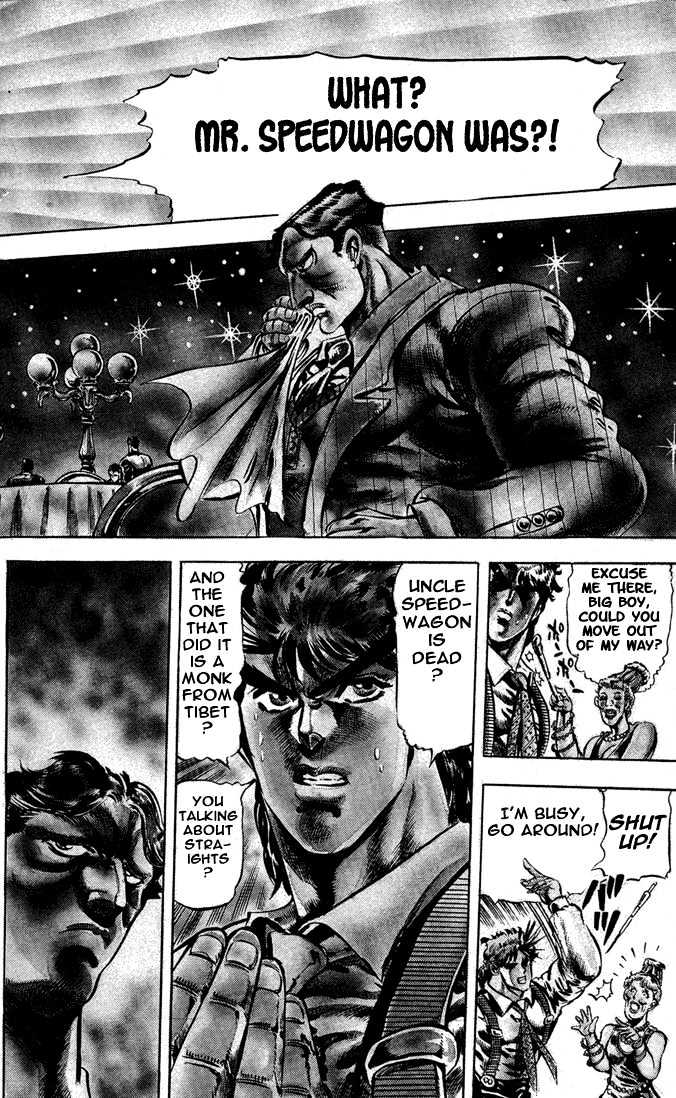 Jojo's Bizarre Adventure - Vol.6 Chapter 48 : Straight's Ambition