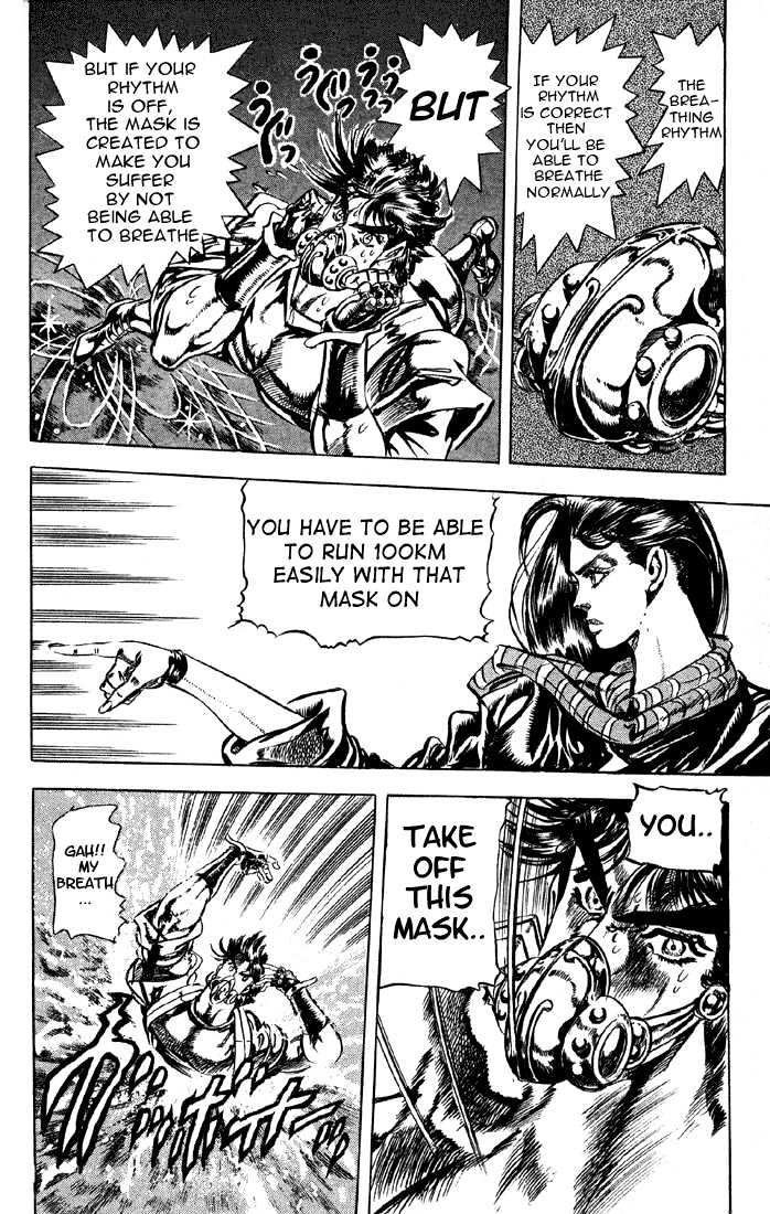 Jojo's Bizarre Adventure - Vol.8 Chapter 72 : The Training Of A Ripple Warrior