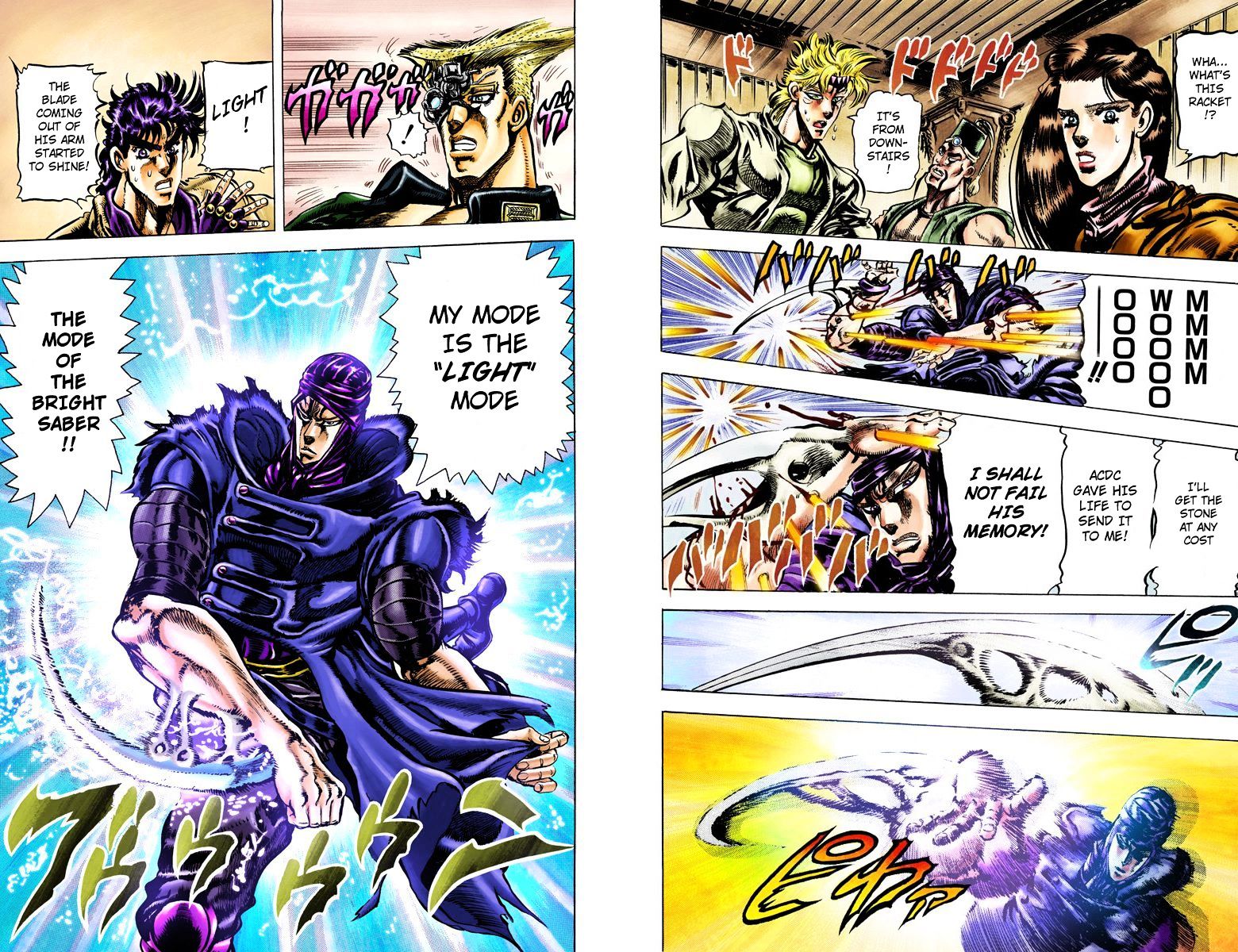 Jojo's Bizarre Adventure - Vol.9 Chapter 85 : Cars, Light Mode (Official Color Scans)