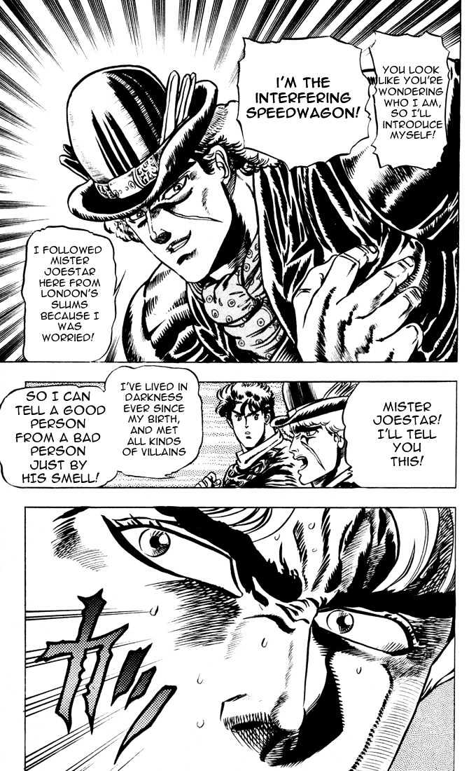 Jojo's Bizarre Adventure - Vol.2 Chapter 11 : Transcent Humanity!