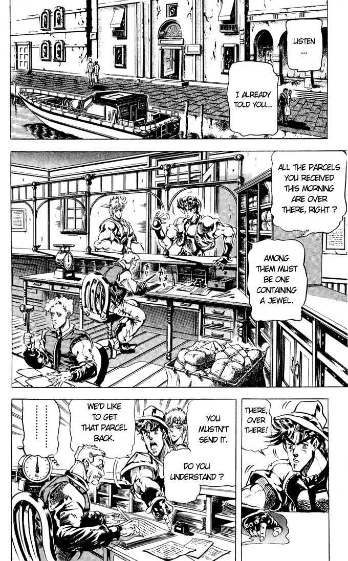 Jojo's Bizarre Adventure - Vol.9 Chapter 83 : Chasing The Red Stone To Switzerland