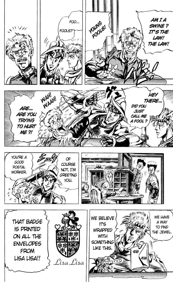 Jojo's Bizarre Adventure - Vol.9 Chapter 83 : Chasing The Red Stone To Switzerland