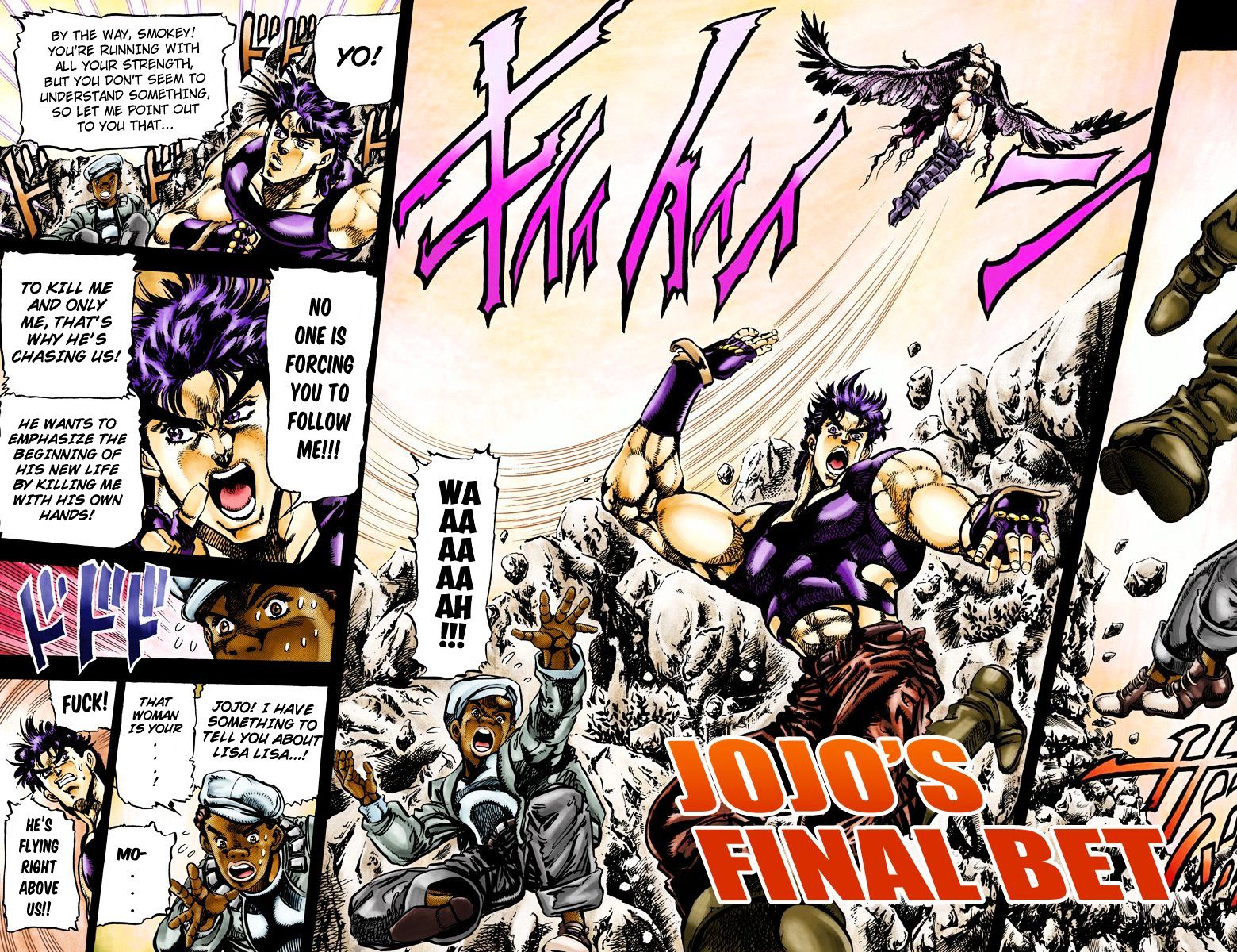 Jojo's Bizarre Adventure - Vol.12 Chapter 110 : Jojo's Final Bet (Official Color Scans)