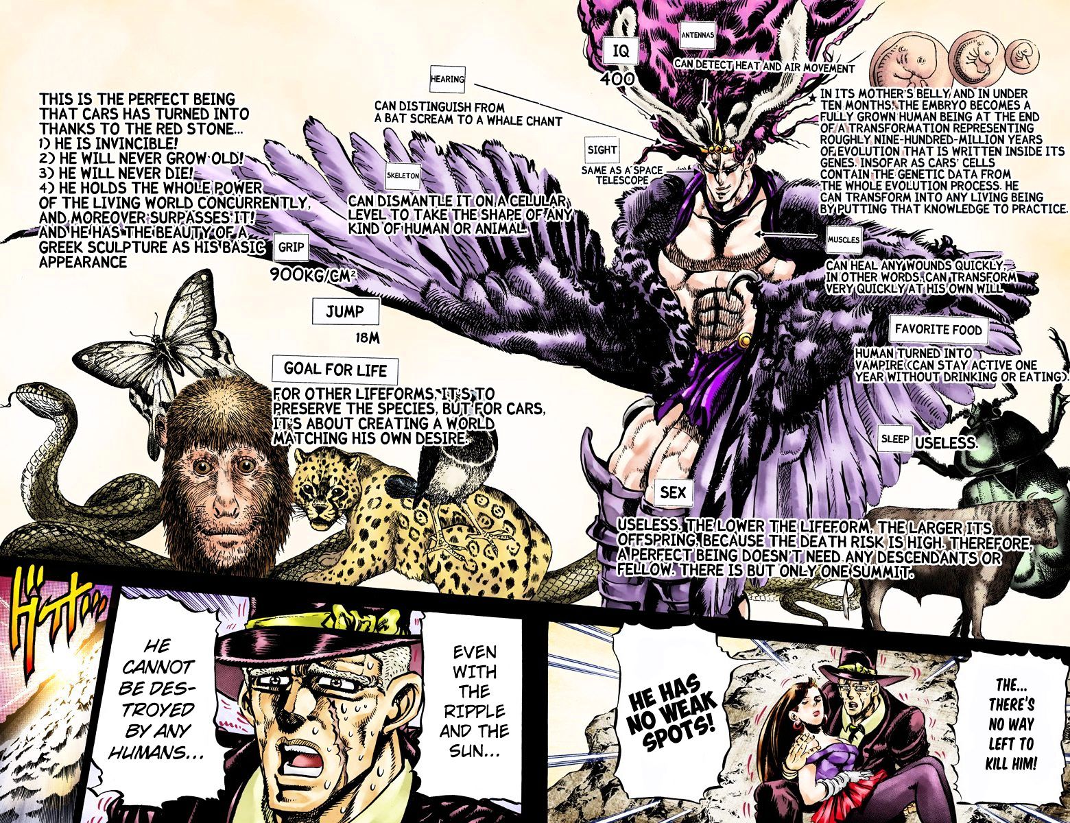 Jojo's Bizarre Adventure - Vol.12 Chapter 110 : Jojo's Final Bet (Official Color Scans)