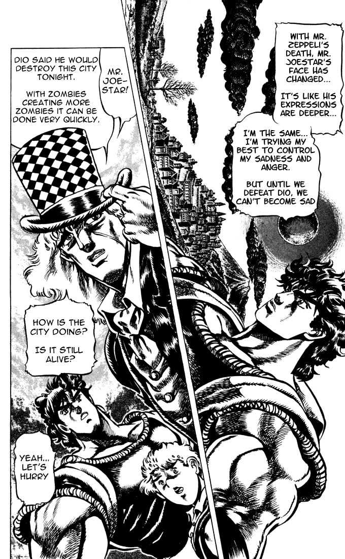 Jojo's Bizarre Adventure - Vol.4 Chapter 36 : The Three From A Far Away Country