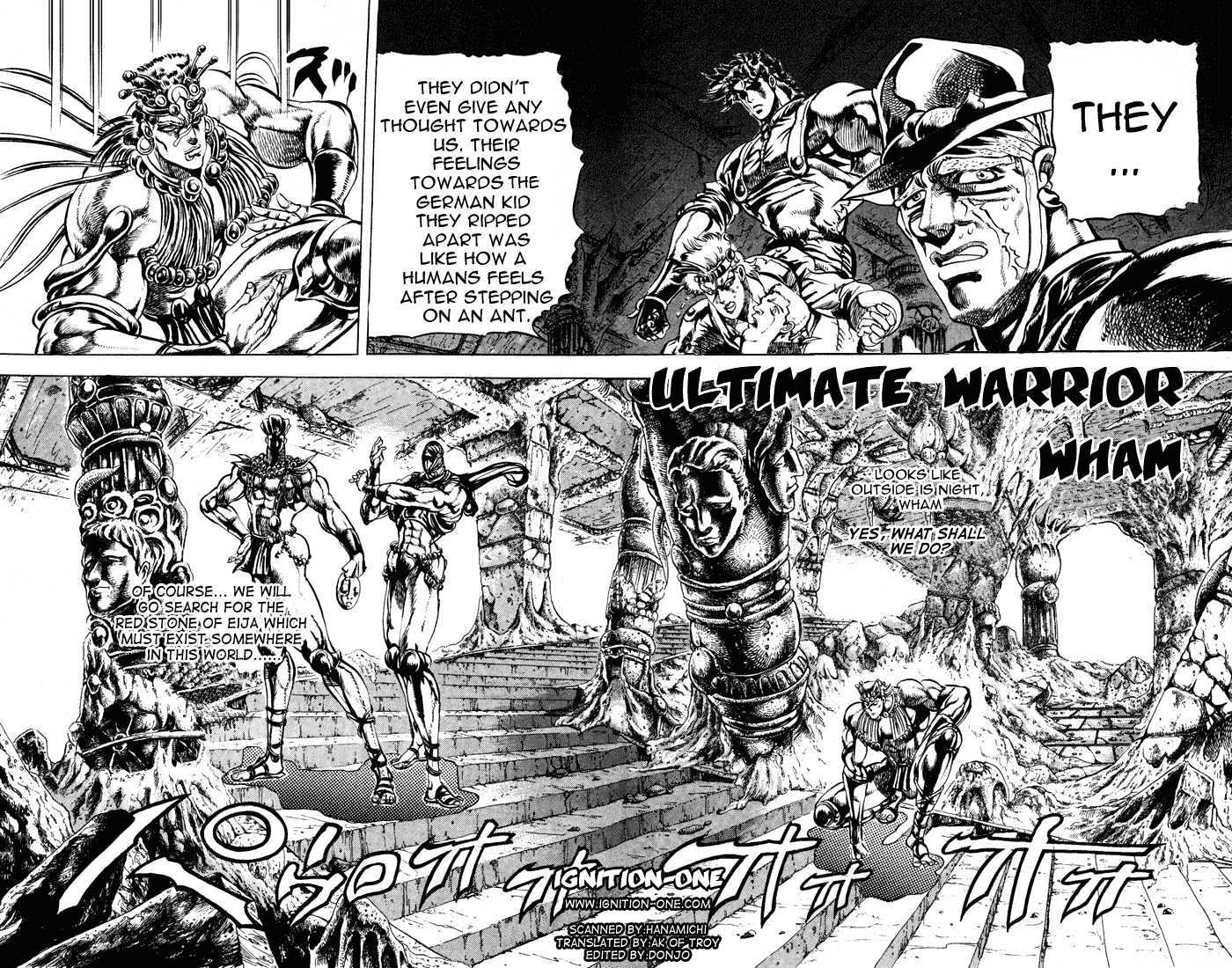 Jojo's Bizarre Adventure - Vol.7 Chapter 66 : Ultimate Warrior Wham