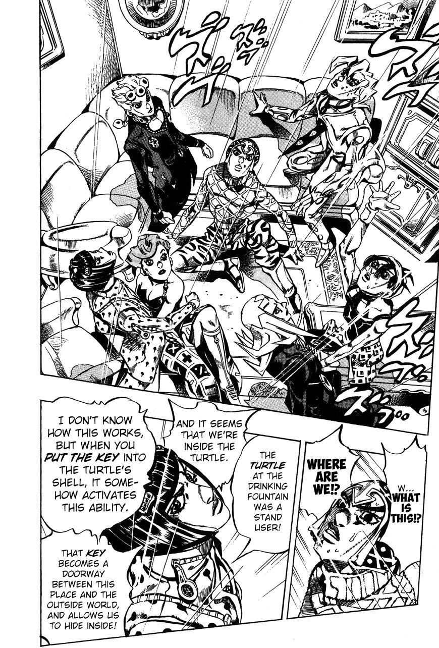 Jojo's Bizarre Adventure - Vol.52 Chapter 487 : The Firenze-Bound Super Express - Part 2