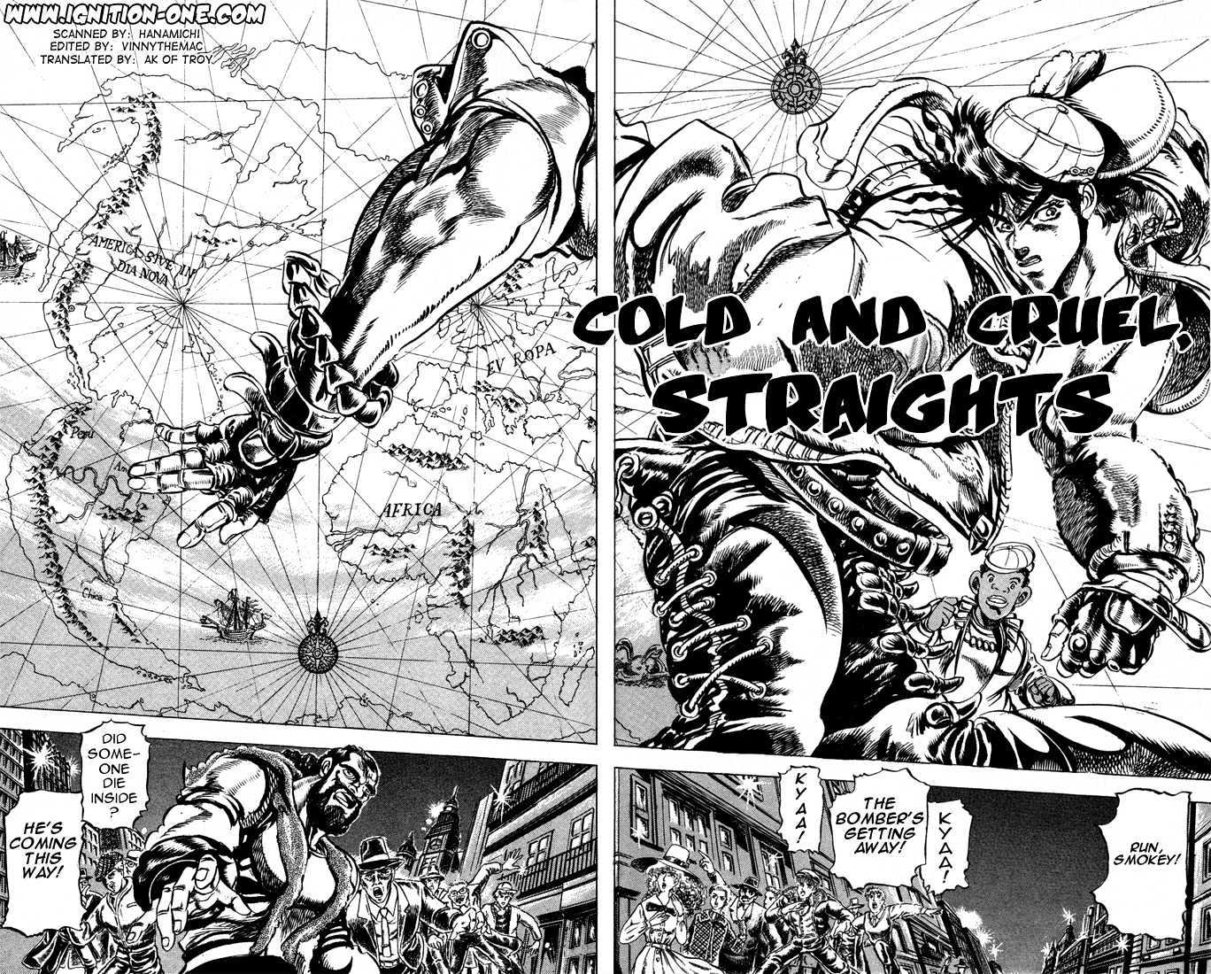 Jojo's Bizarre Adventure - Vol.6 Chapter 51 : Cold And Cruel, Straights