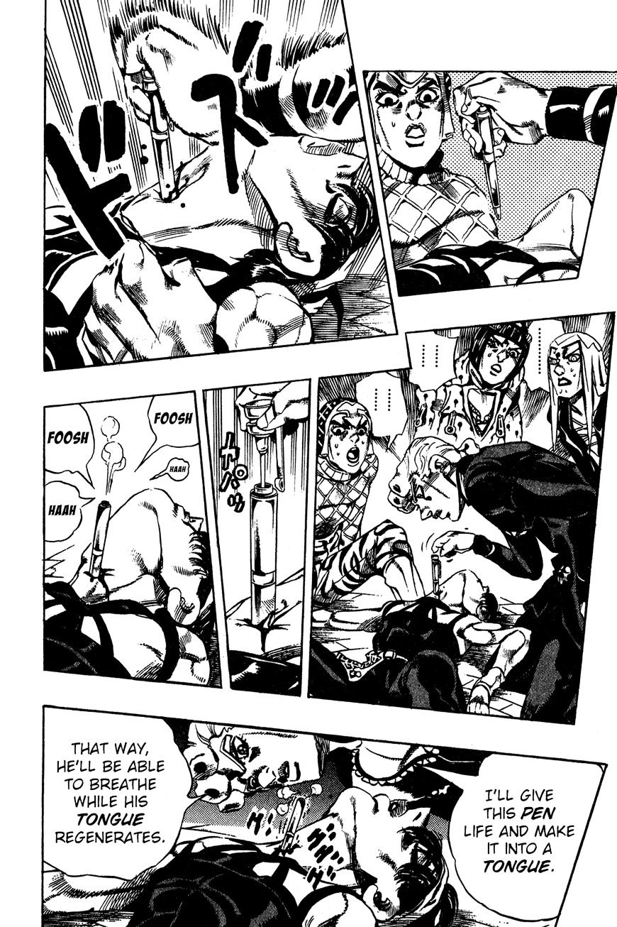 Jojo's Bizarre Adventure - Vol.56 Chapter 525 : Clash And Taking Head - Part 1