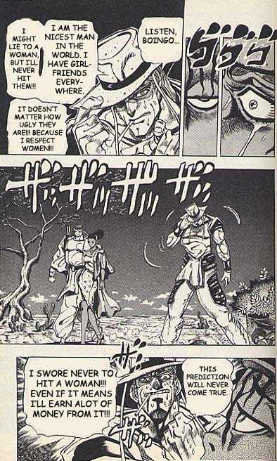 Jojo's Bizarre Adventure - Vol.23 Chapter 217 : Hol Horse And Boingo Pt.1