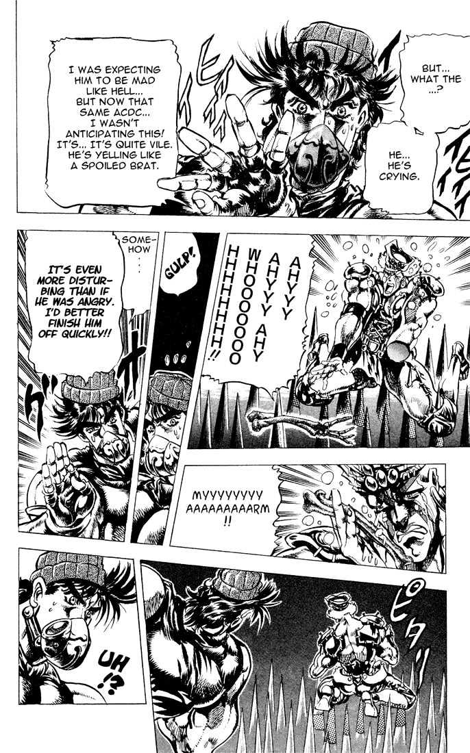 Jojo's Bizarre Adventure - Vol.9 Chapter 78 : The Disturbing Acdc