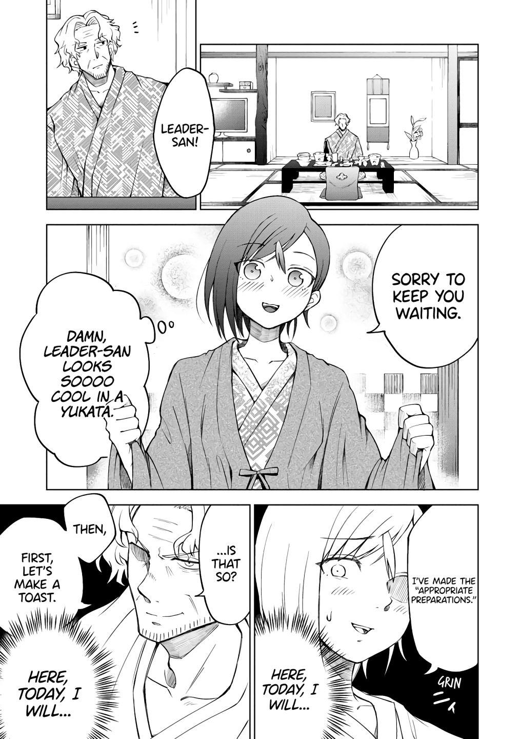 Suki Darake Desu, Leader-San! - Chapter 4