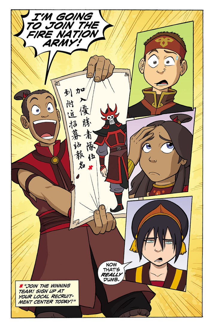 Avatar: The Last Airbender - The Lost Adventures - Chapter 003 : Book Three: Fire