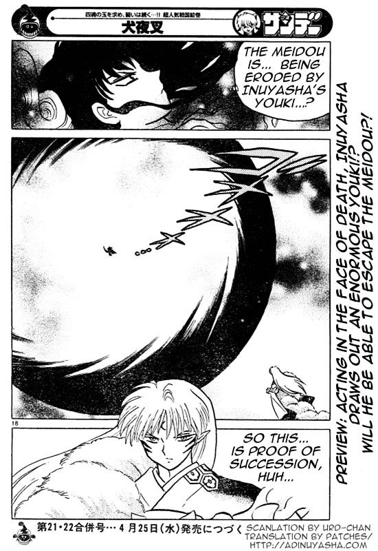 Inuyasha - Vol.51 Chapter 502 : Proof