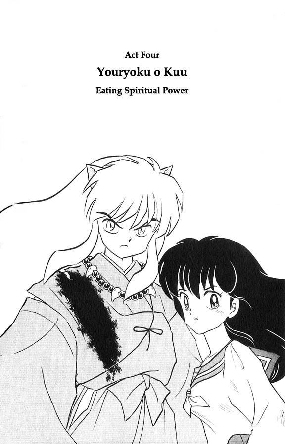 Inuyasha - Vol.4 Chapter 32 : Eating Spiritual Power