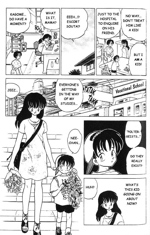 Inuyasha - Vol.4 Chapter 35 : Little Poltergeist