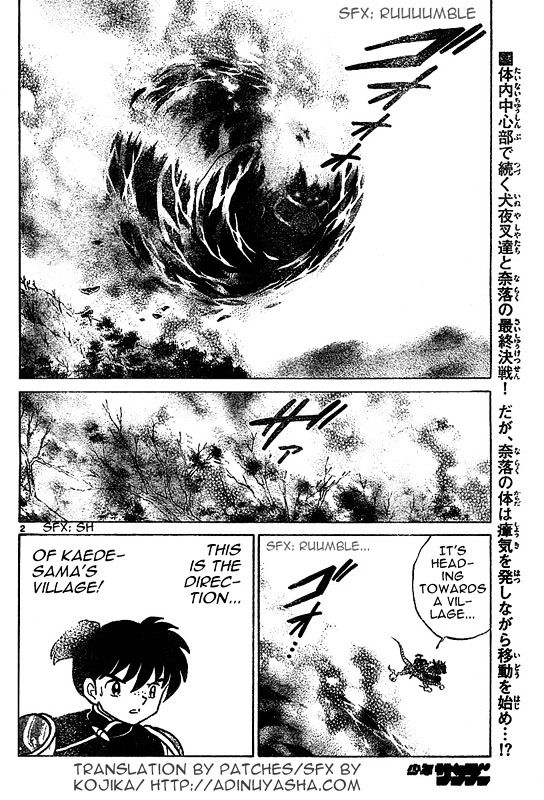 Inuyasha - Vol.56 Chapter 551 : Fall