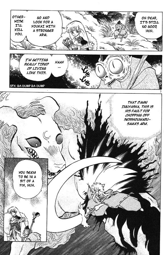 Inuyasha - Vol.7 Chapter 59 : Temporary Arm