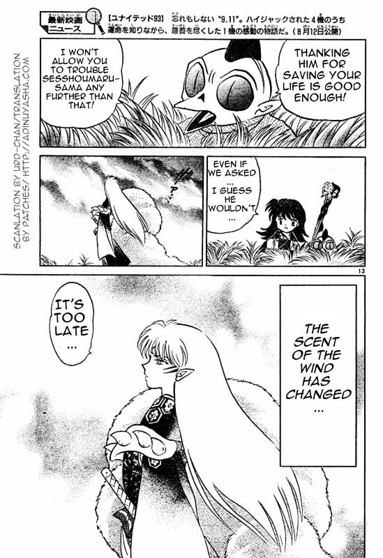 Inuyasha - Vol.47 Chapter 464 : Setting Sun