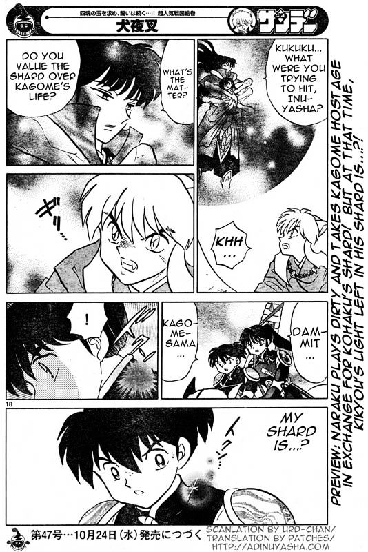 Inuyasha - Vol.53 Chapter 526 : Unreturned Spiritual Power