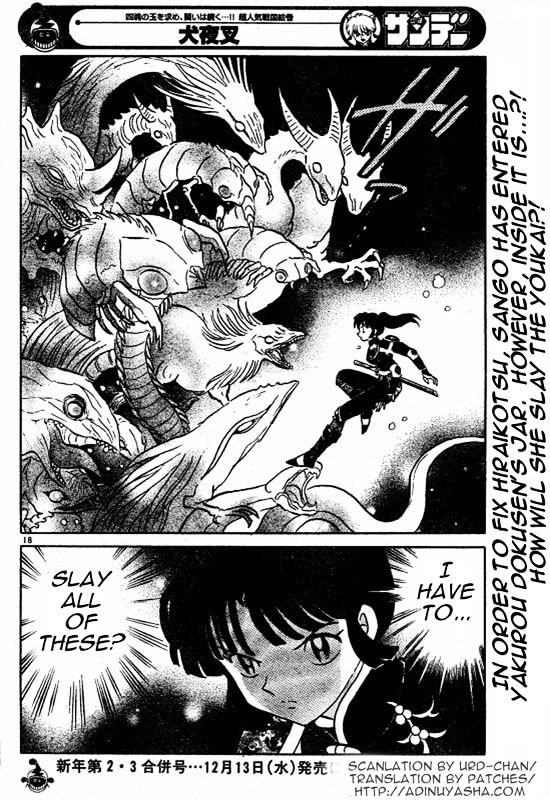 Inuyasha - Vol.49 Chapter 485 : Yakur? Dokusen