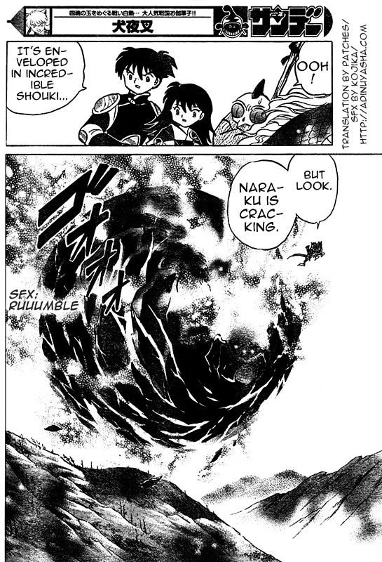 Inuyasha - Vol.56 Chapter 550 : Collapse