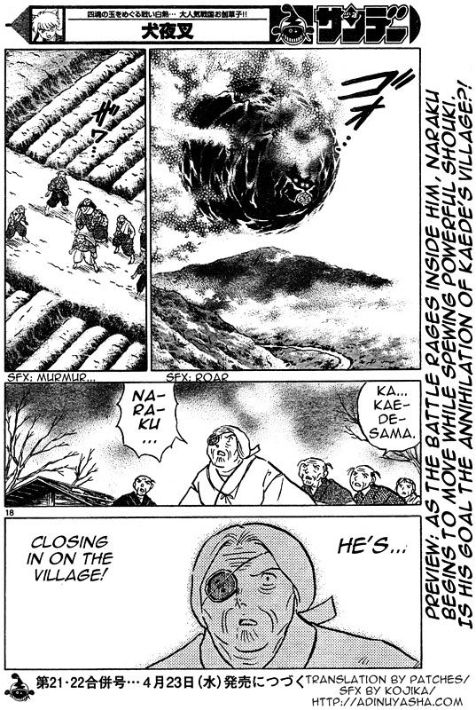 Inuyasha - Vol.56 Chapter 550 : Collapse