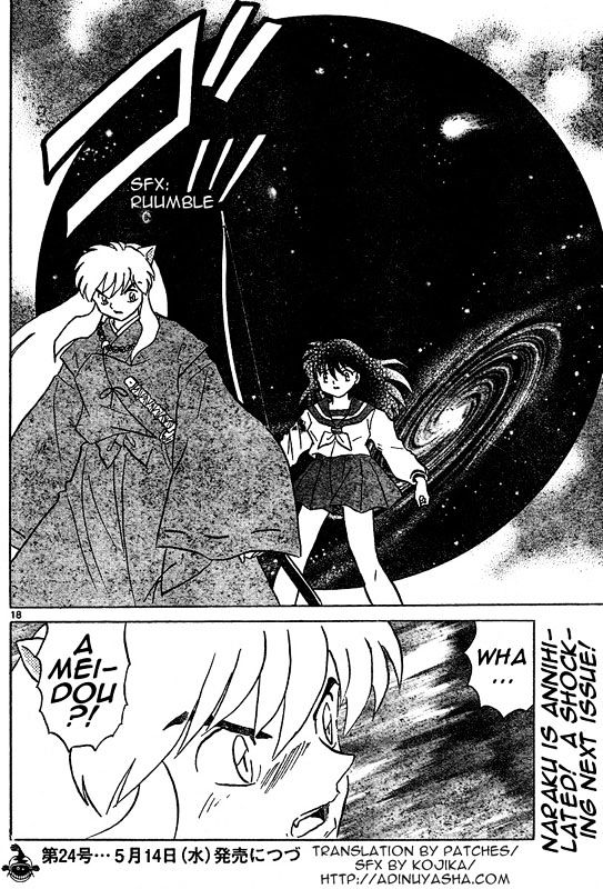 Inuyasha - Vol.56 Chapter 552 : Naraku S Death