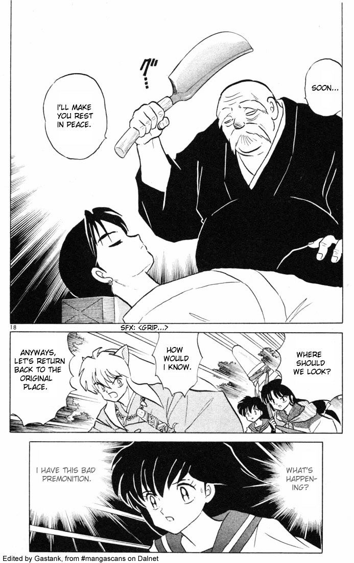 Inuyasha - Vol.11 Chapter 102 : Mushin S Temple