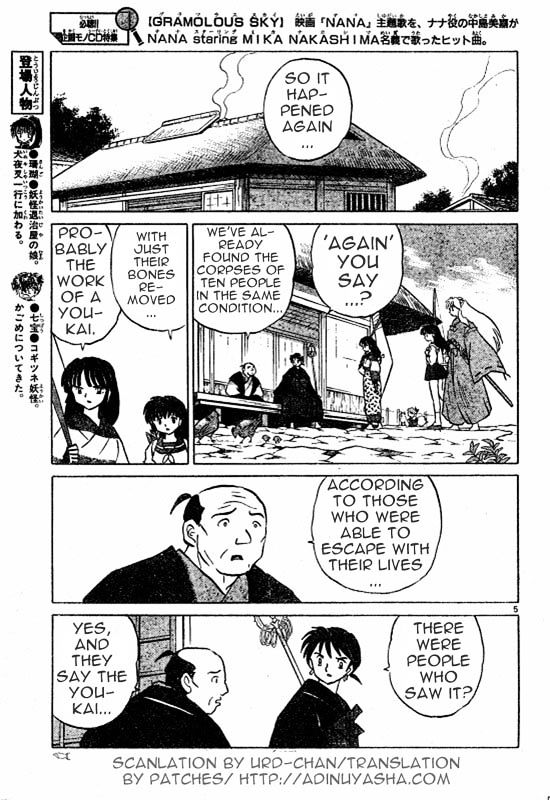 Inuyasha - Vol.49 Chapter 481 : Bones