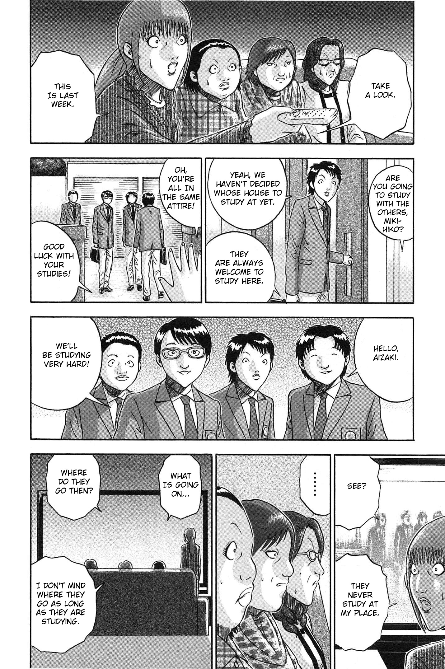 Soumatoh Kabushikigaishac - Vol.8 Chapter 67: Tokie Jinnai, 45 Years Old, Yoshiko Mitsuhara, 45 Years Old, Matsuyo Isobe, 41 Years Old, Sumika Aizaki,39 Years Old