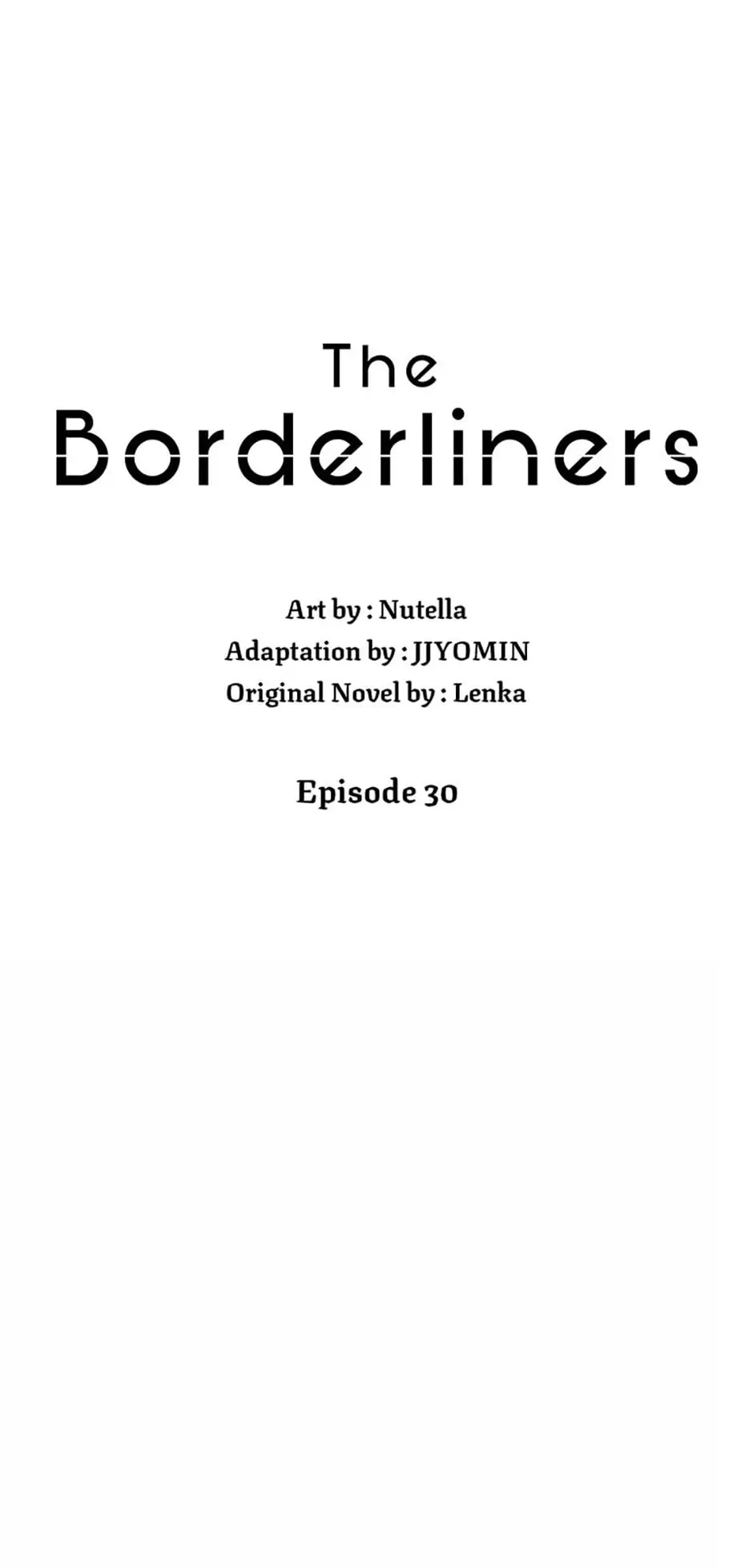 The Borderliners - Chapter 30