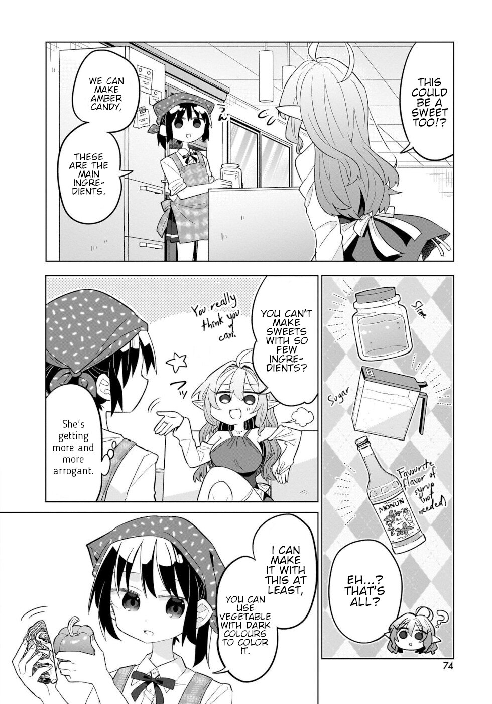 Sweets, Elf, And A High School Girl - Vol.1 Chapter 3: Sparkling Jewel Candy