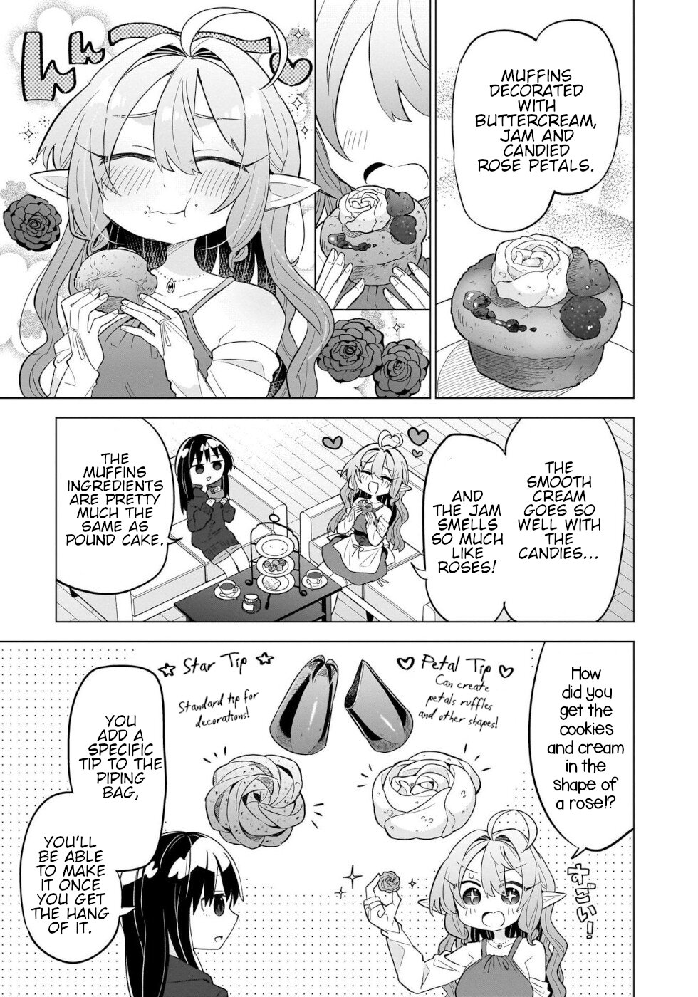 Sweets, Elf, And A High School Girl - Vol.1 Chapter 4: Afternoon Tea With Roses