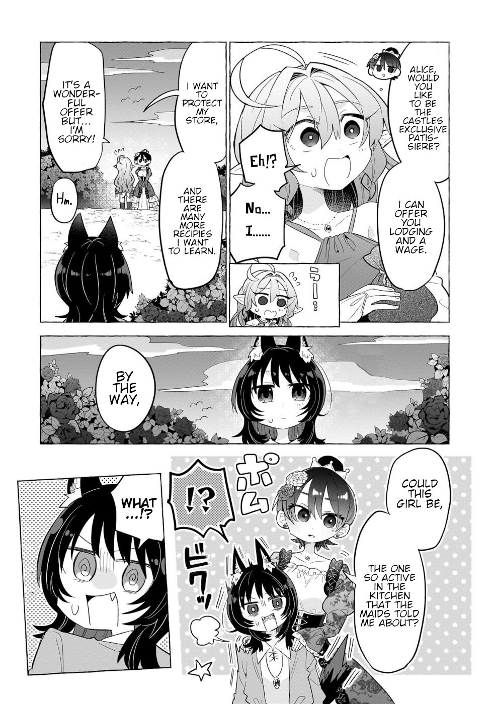 Sweets, Elf, And A High School Girl - Vol.1 Chapter 5: Roll Cake Service