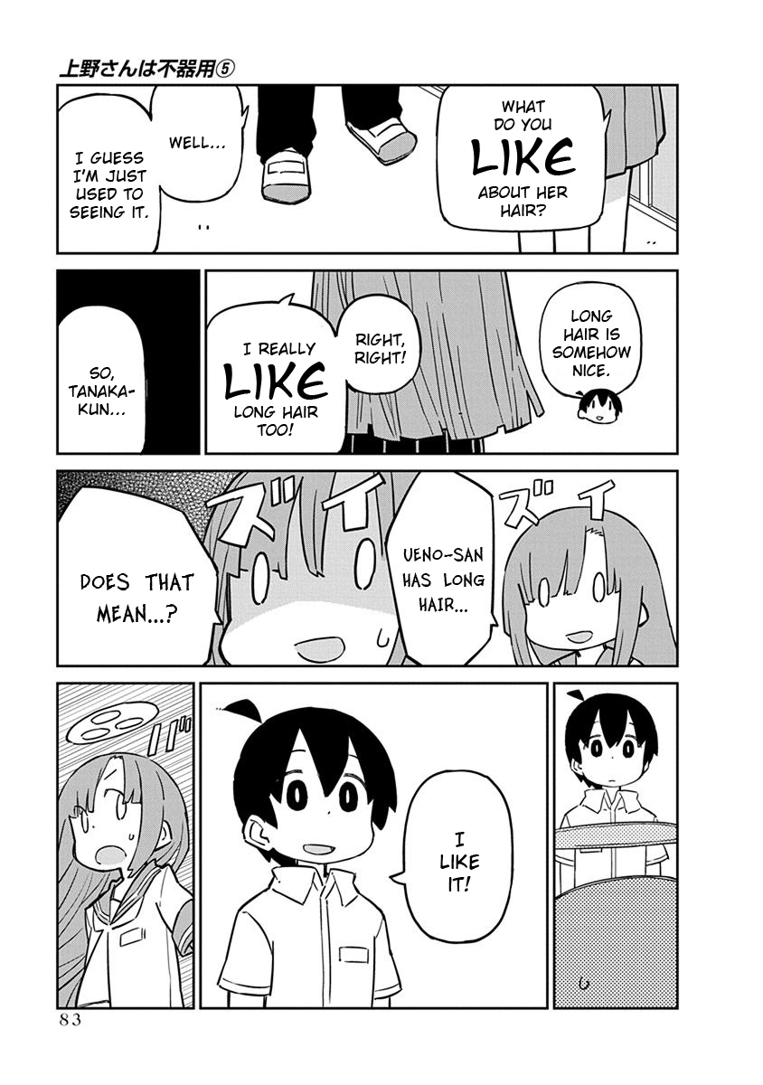 Ueno-San Wa Bukiyou - Chapter 46: Prep-Hair