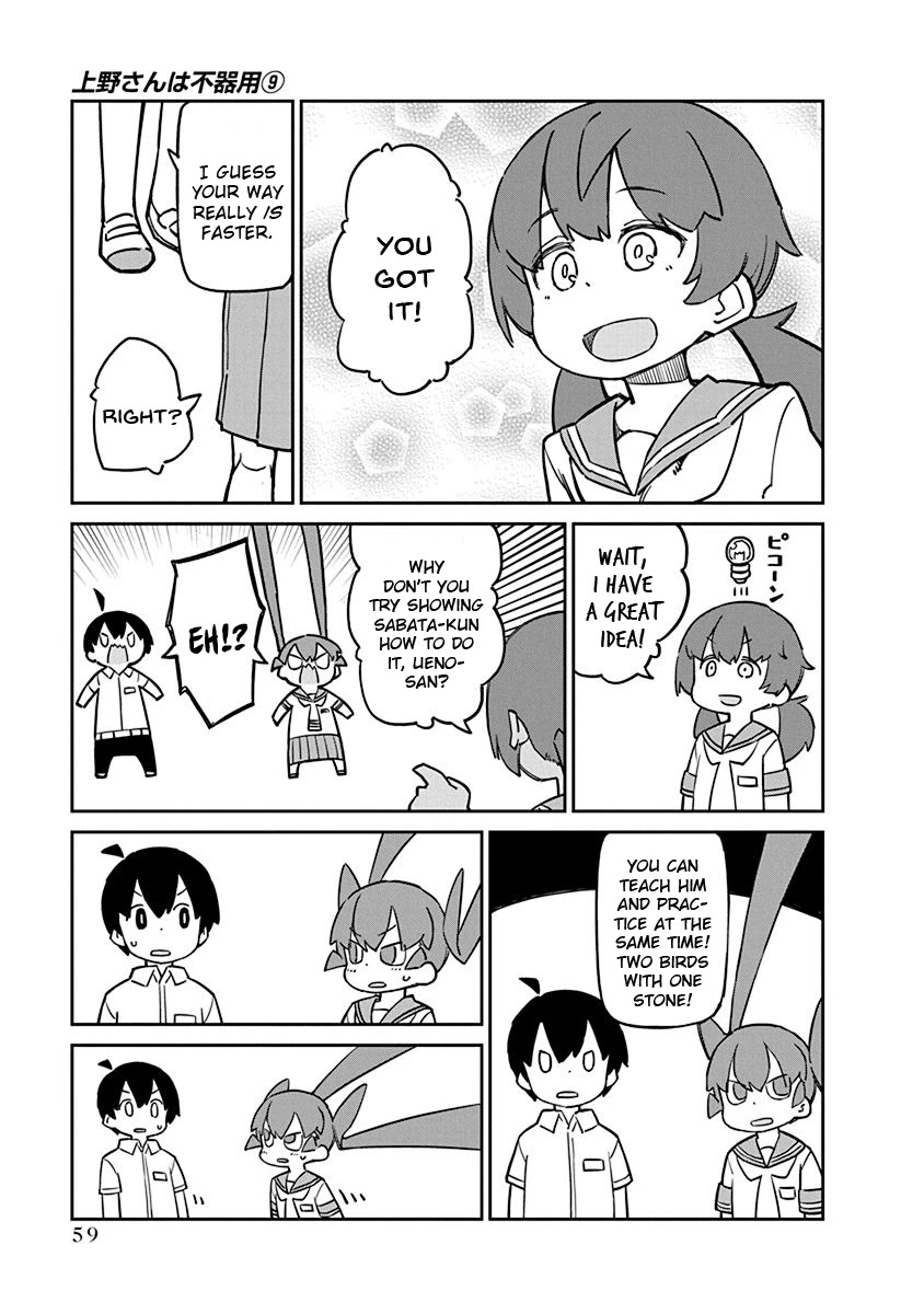 Ueno-San Wa Bukiyou - Chapter 86: Mouthpeeps