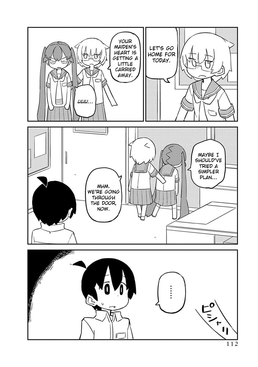 Ueno-San Wa Bukiyou - Chapter 38: Refleggings