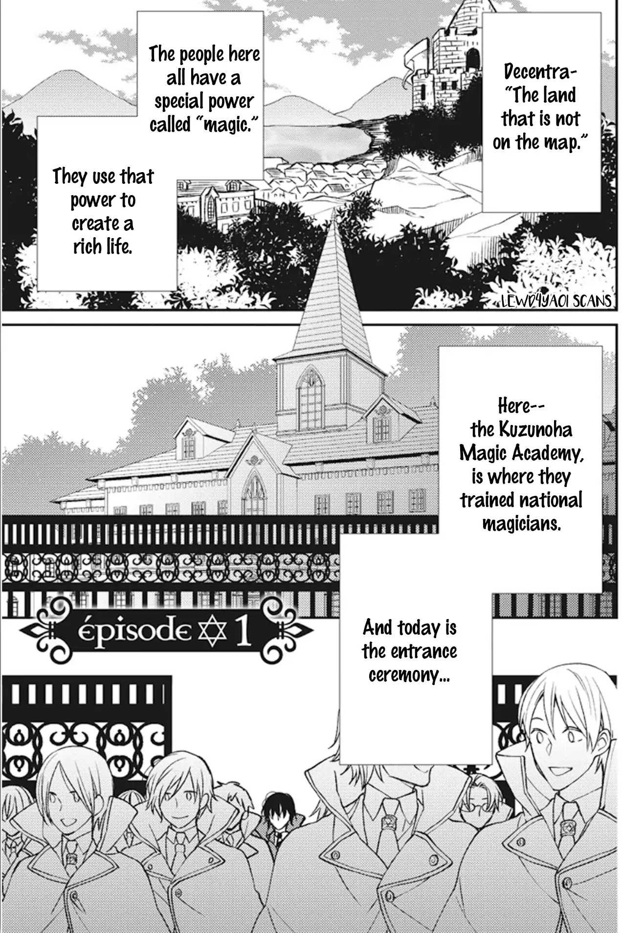 Majutsushi-Tachi No Yasoukyoku - Chapter 1