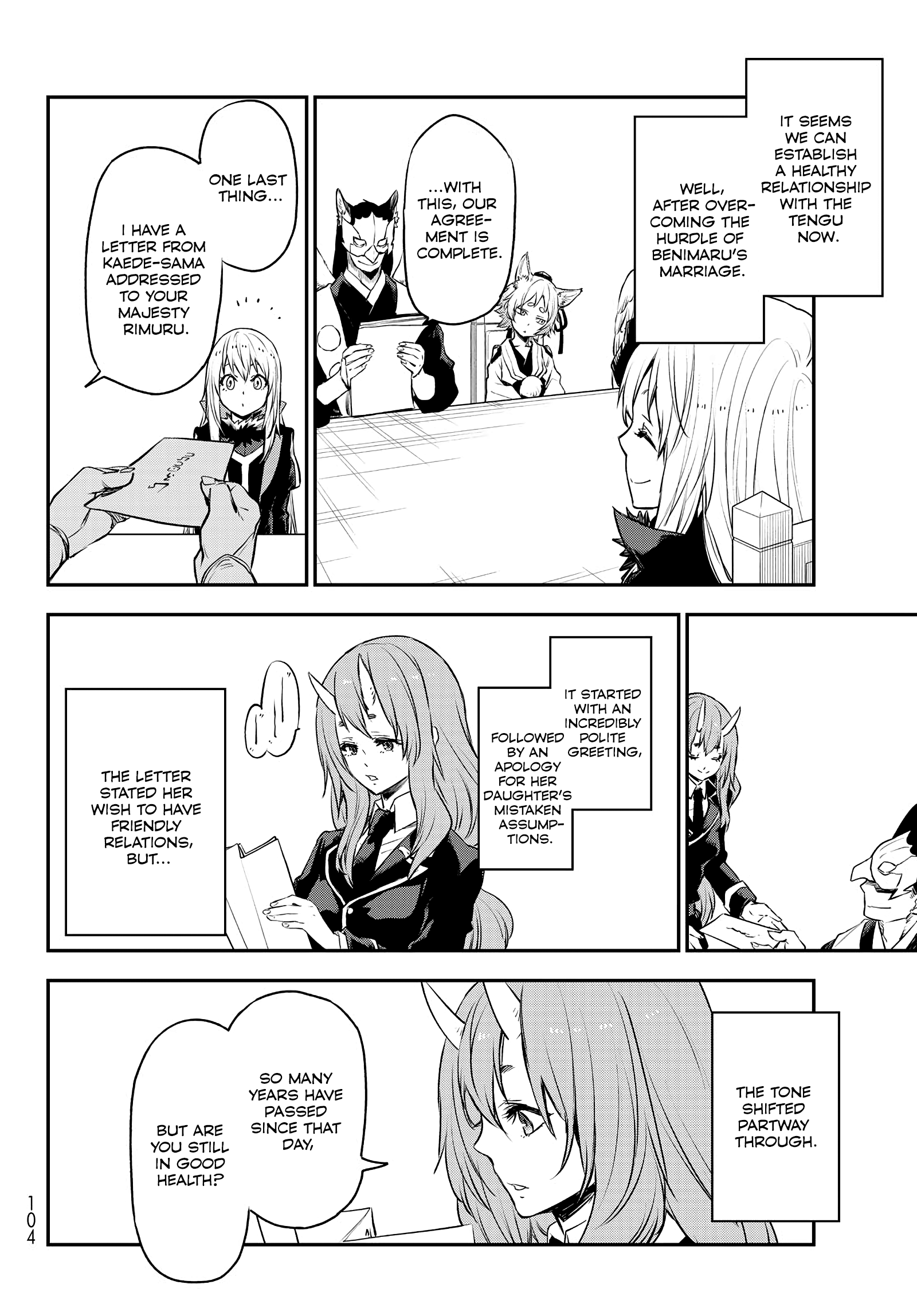 Tensei Shitara Slime Datta Ken - Chapter 106: Formal Audiences