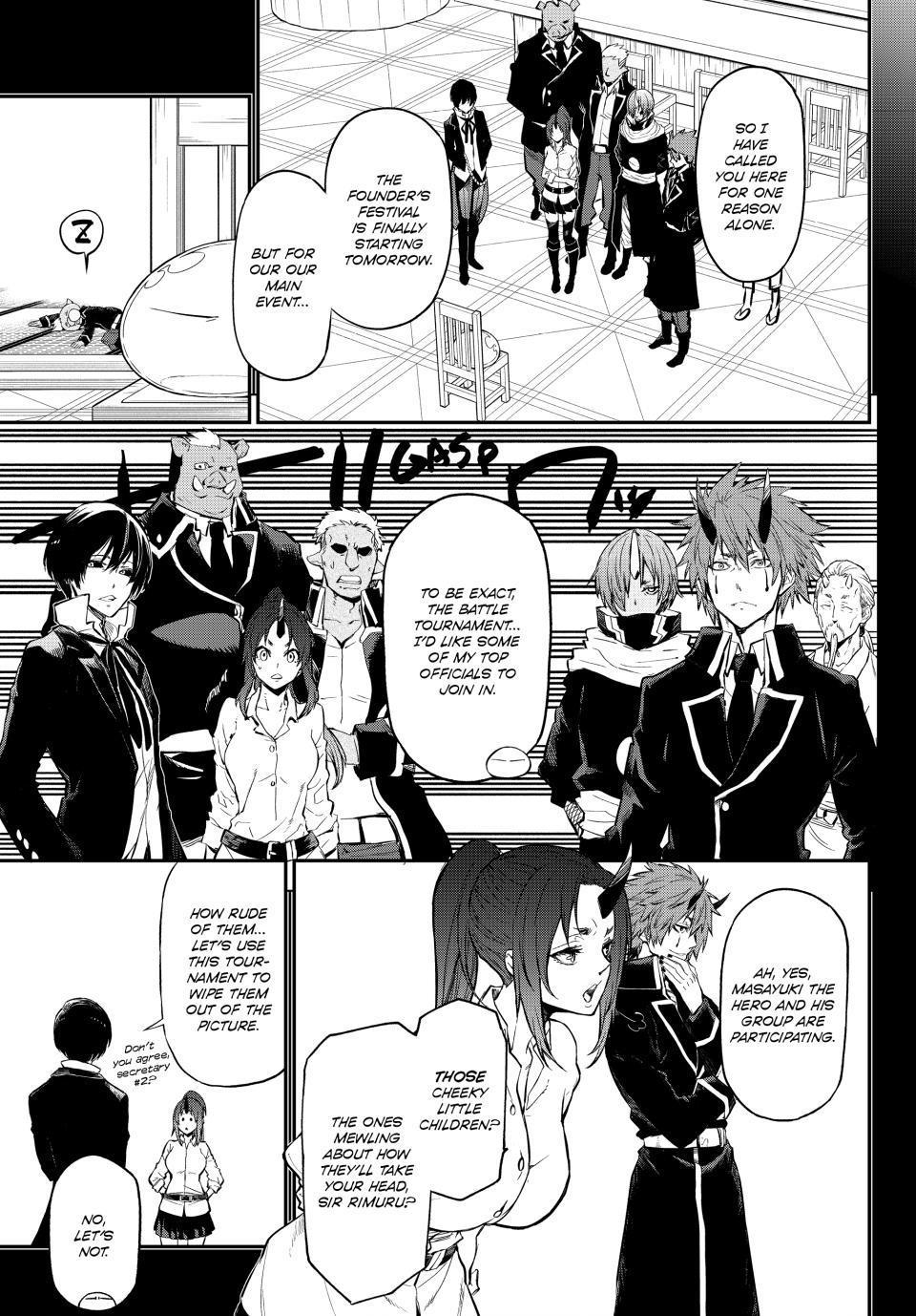 Tensei Shitara Slime Datta Ken - Chapter 111