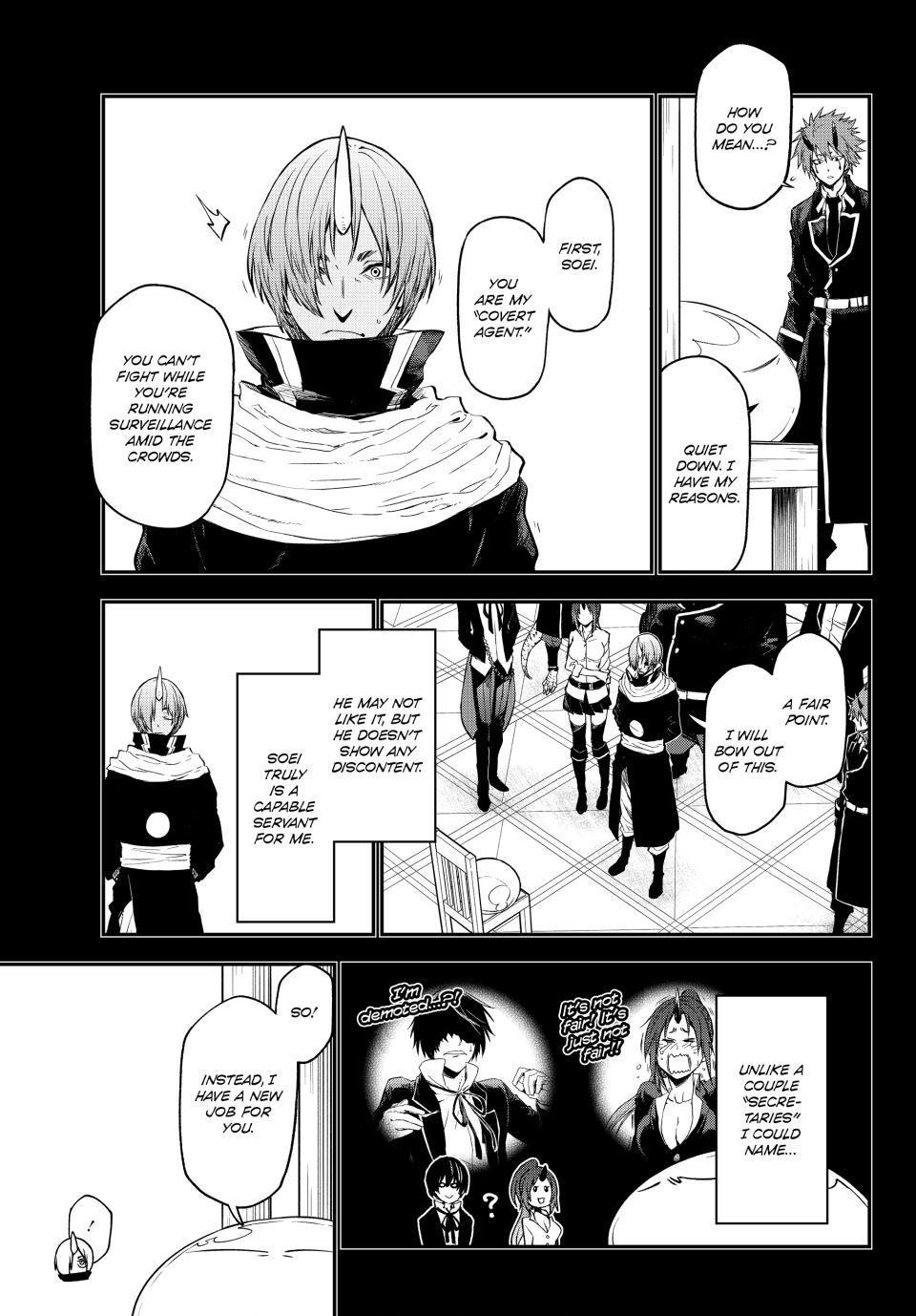 Tensei Shitara Slime Datta Ken - Chapter 111