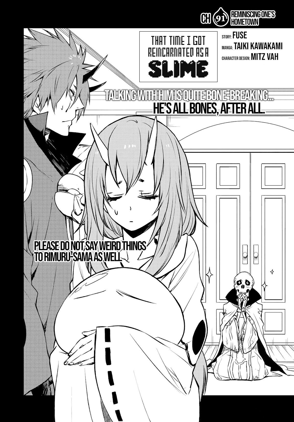 Tensei Shitara Slime Datta Ken - Chapter 91: Reminiscing One's Hometown