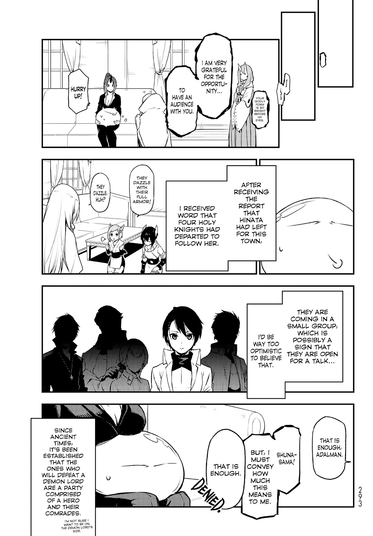 Tensei Shitara Slime Datta Ken - Chapter 91: Reminiscing One's Hometown