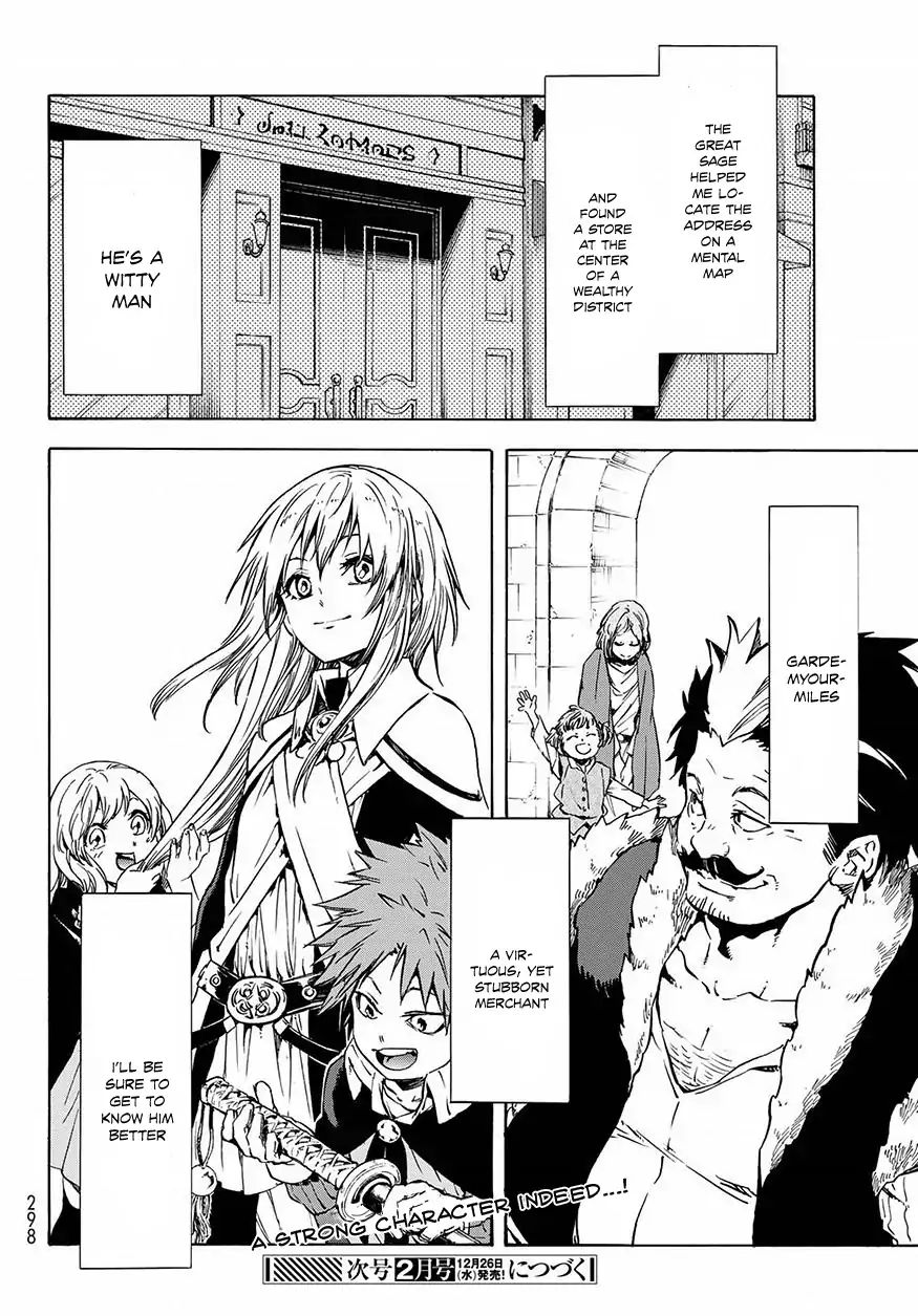 Tensei Shitara Slime Datta Ken - Chapter 49: Wealthy Merchant Garde-Myourmiles