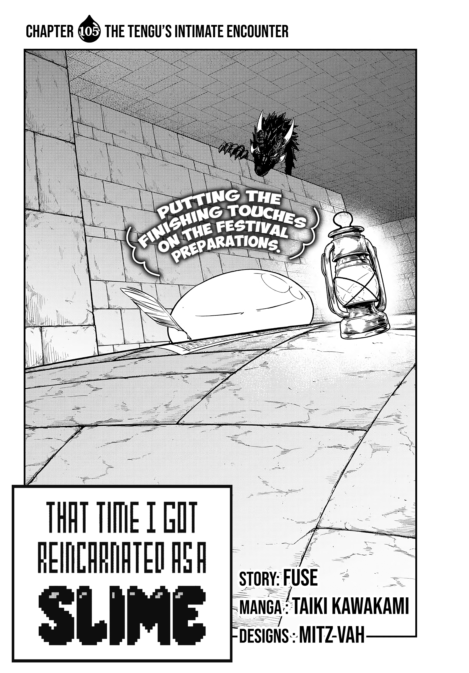 Tensei Shitara Slime Datta Ken - Chapter 105: The Tengu's Intimate Encounter