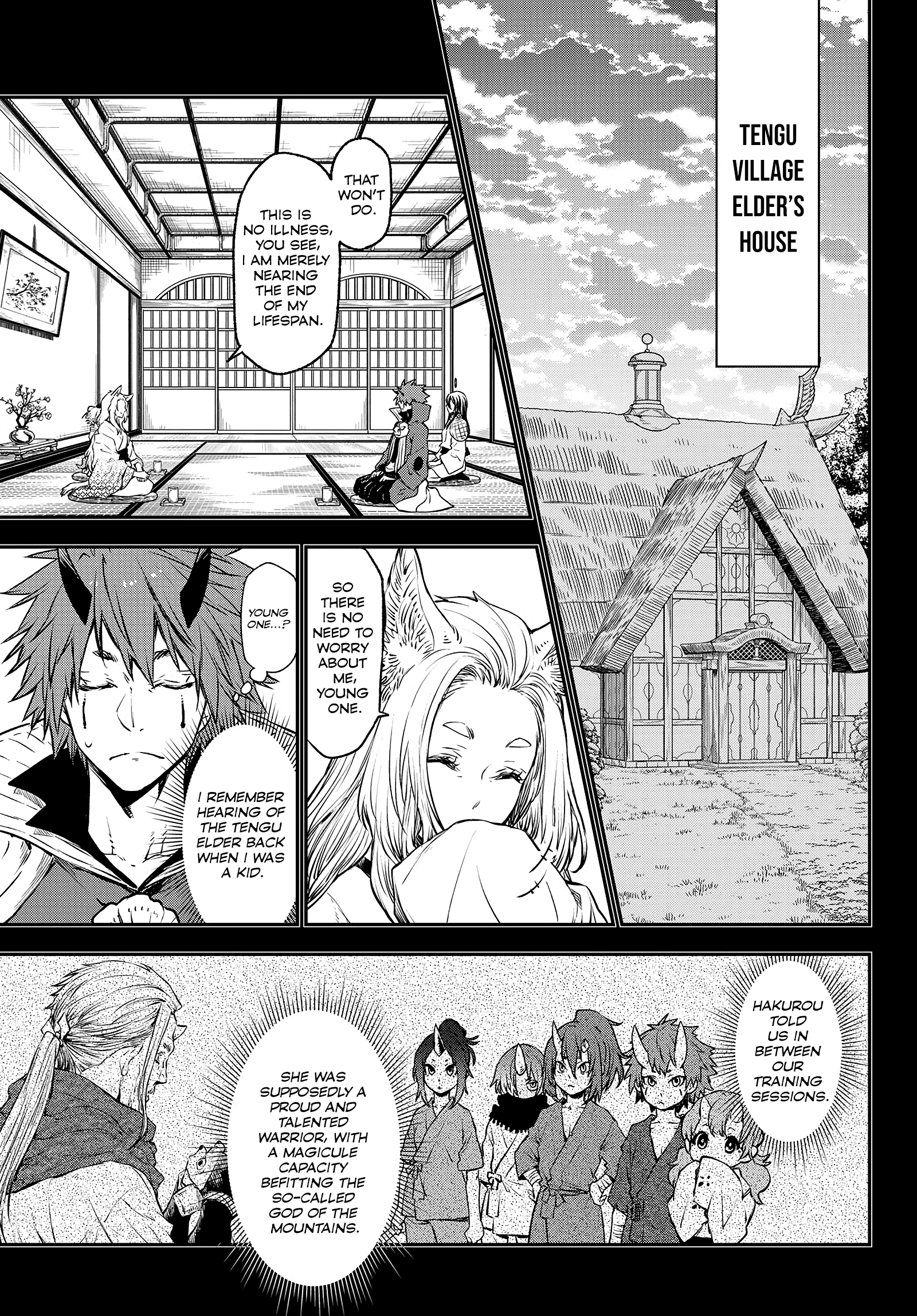 Tensei Shitara Slime Datta Ken - Chapter 105: The Tengu's Intimate Encounter