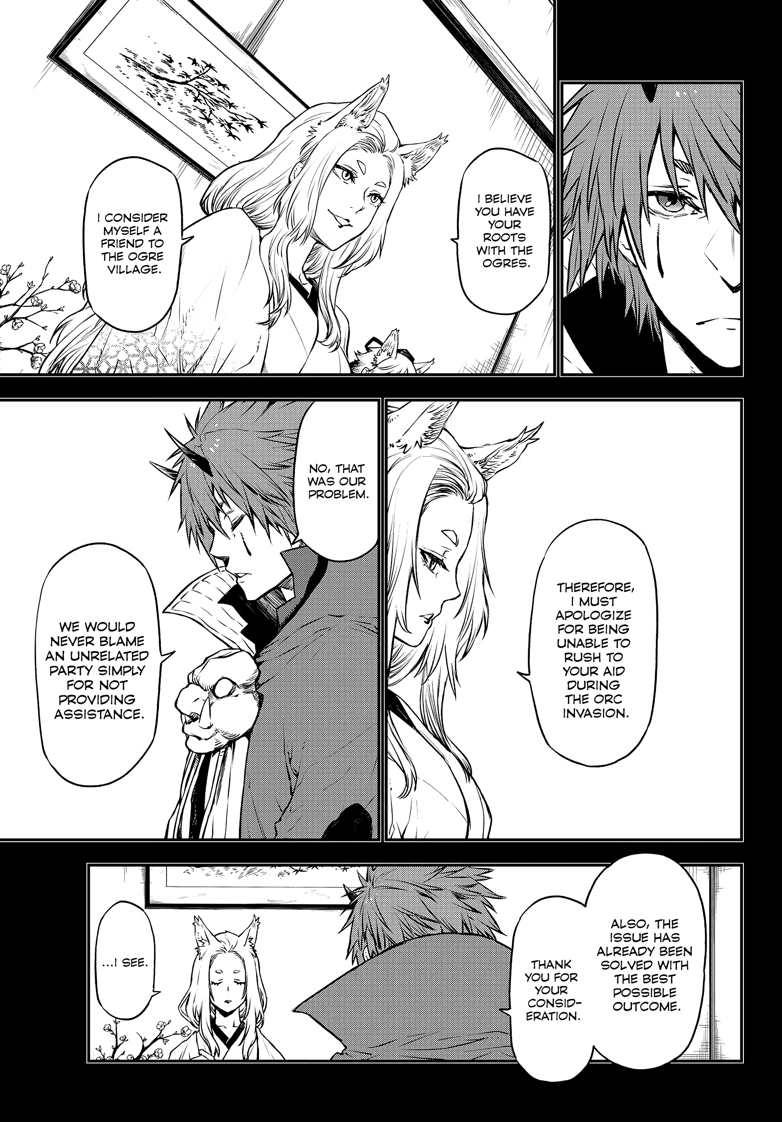 Tensei Shitara Slime Datta Ken - Chapter 105: The Tengu's Intimate Encounter