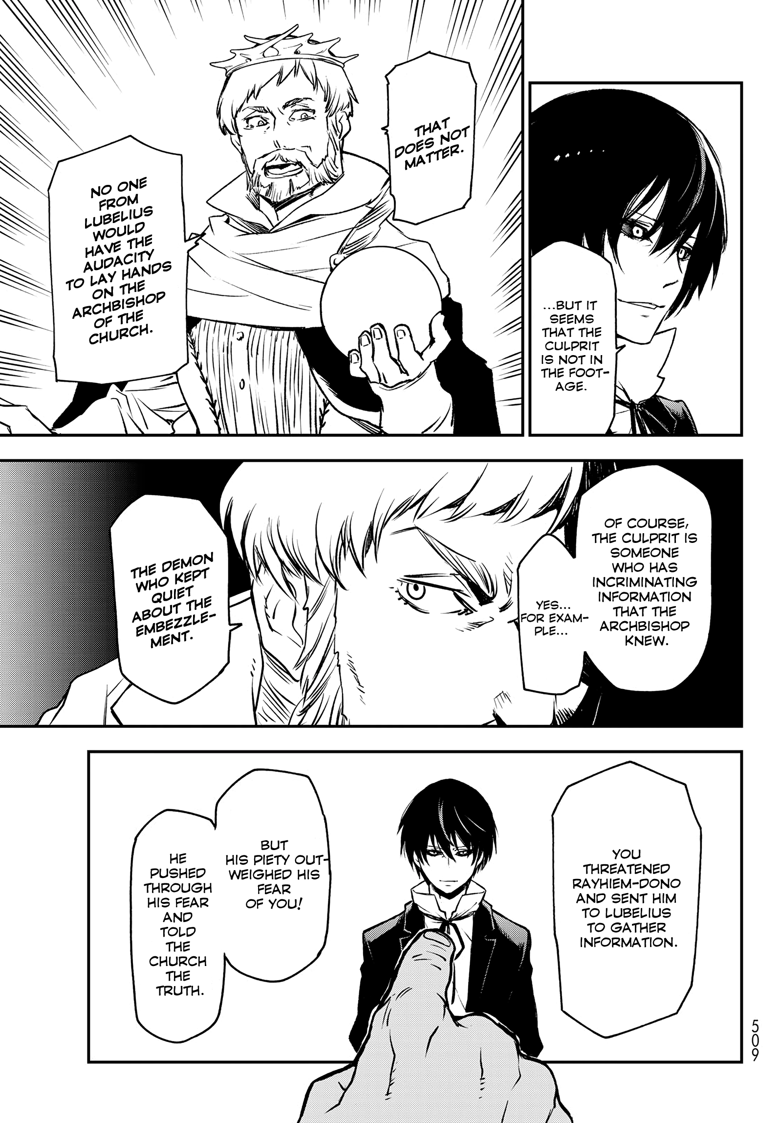 Tensei Shitara Slime Datta Ken - Chapter 94: The Old Demon's Smile